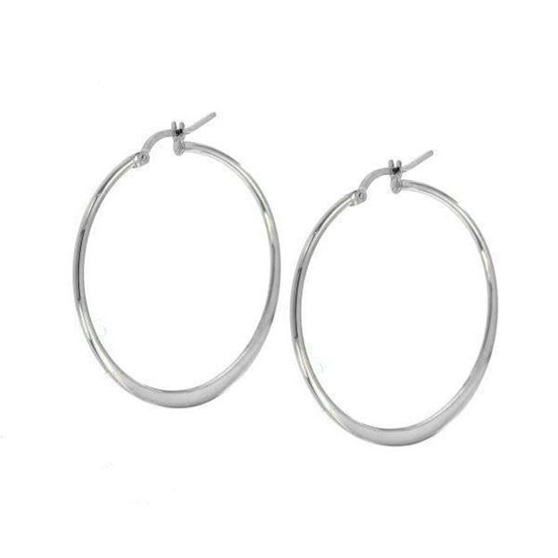 Imágen de CRIOLLAS PLATA PLANOS PULIDOS 32 mm Ø