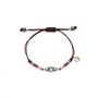 Imatge de PULSERA PLATA RAIVE MACRAMÉ CALCEDONIA