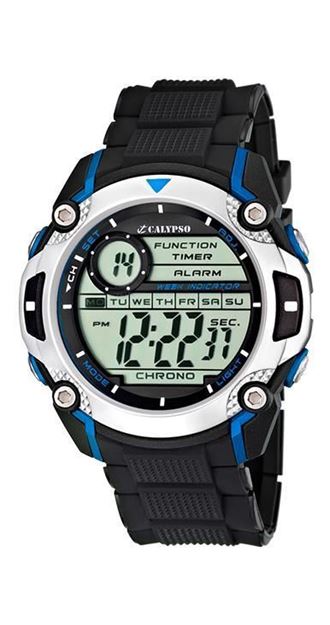 Imágen de RELOJ CALYPSO CABALLERO COR. ESF. NE/AZ