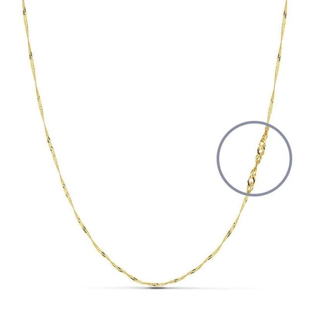 Imágen de CADENA ORO SINGAPUR 45 cm.