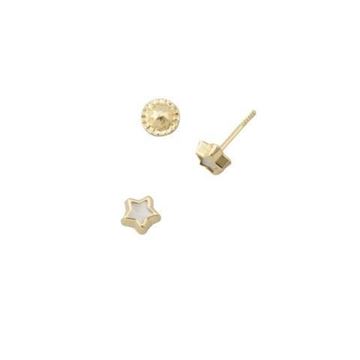 Imágen de DORMILONAS ORO MINI ESTRELLA NÁCAR