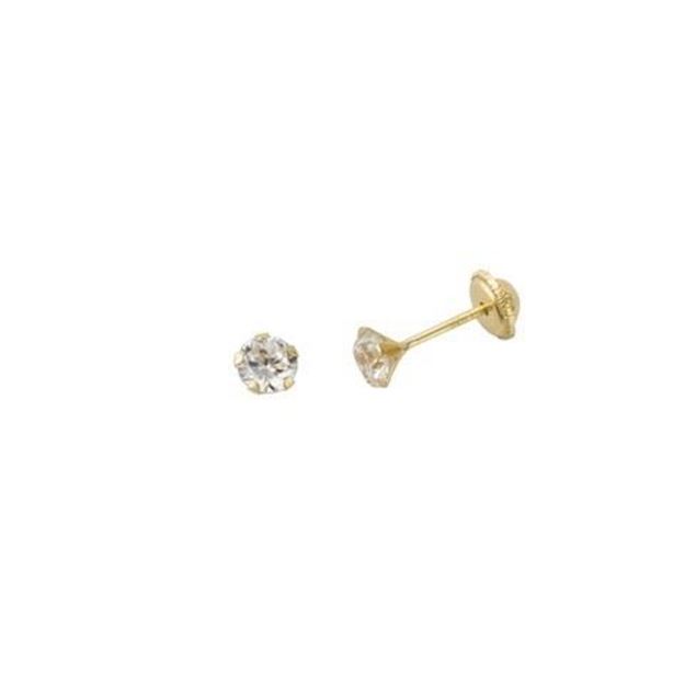 Imatge de DORMILONES OR ZIRC. 4 mm. EN URPA