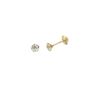 Imatge de DORMILONES OR ZIRC. 4 mm. EN URPA