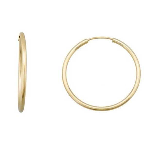 Imágen de CRIOLLAS ORO TUBULARES CIRCULARES 1,5 * 22 mm.